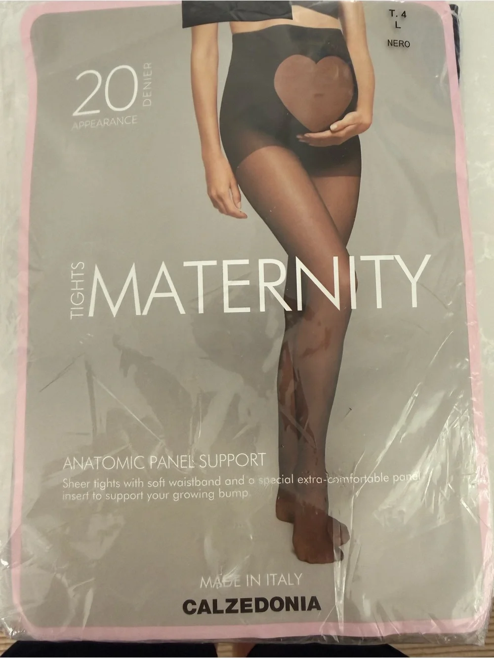 Calzedonia Maternity 20 Denier Sheer Tights - Nero (Black)
